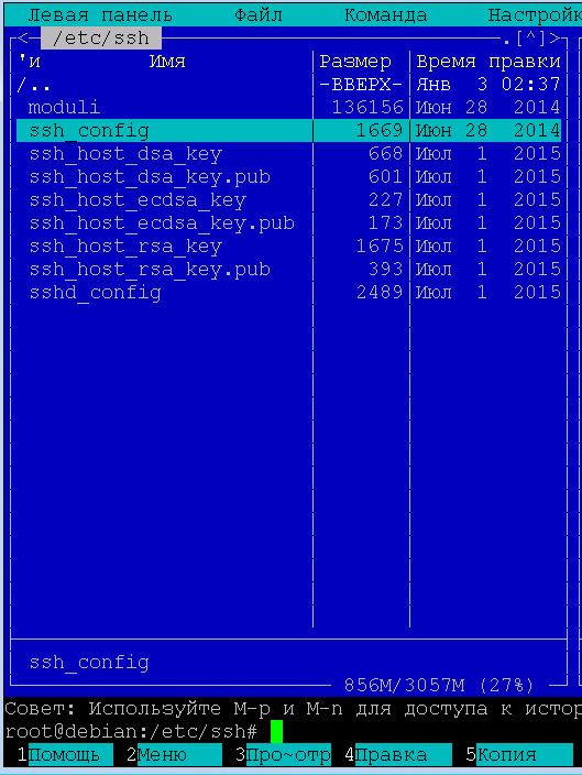 Команда ssh Linux подключение и настройка